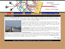 Tablet Screenshot of budapestyourself.com